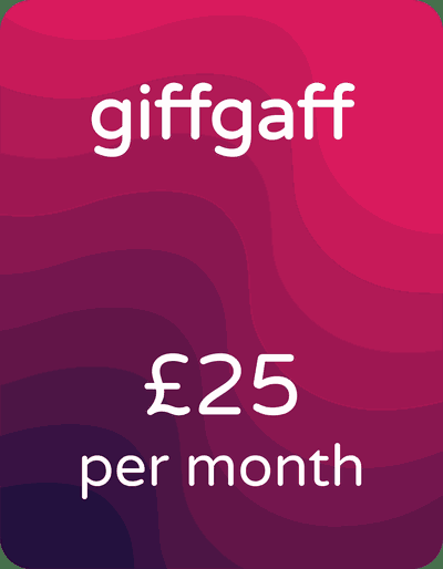giffgaff £25/mo